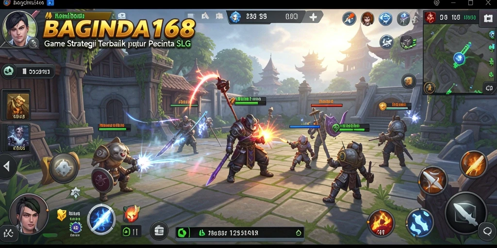 Tampilan gameplay yang epik dalam BAGINDA168.