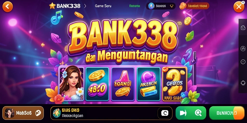 Screenshot menampilkan gameplay mendebarkan dari BANK338 Slot.