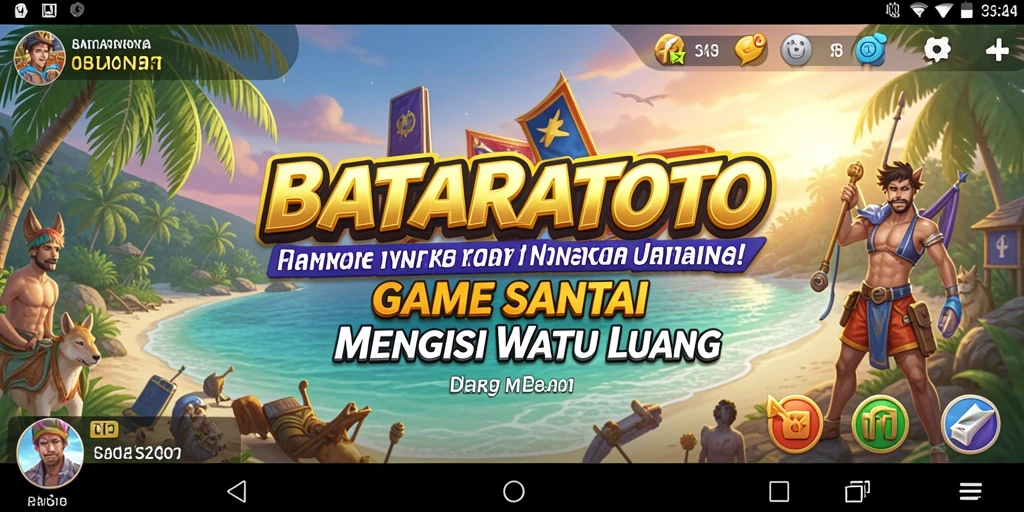 Tampilan aktif dari gameplay BATARATOTO yang menghibur.