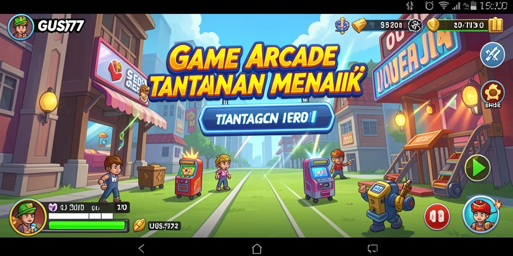 Tampilan gameplay GUS77 yang penuh aksi dan tantangan.