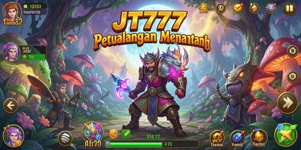 Gameplay seru dan menantang di dunia petualangan JT777.