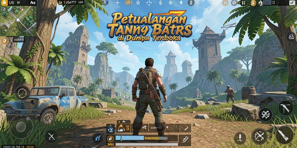 Gambaran gameplay menakjubkan dari LUSA777 dalam dunia Open World.