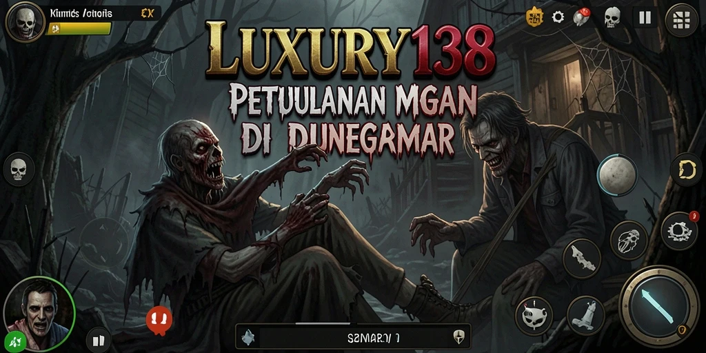 Tangkapan layar menampilkan suasana mencekam di LUXURY138.