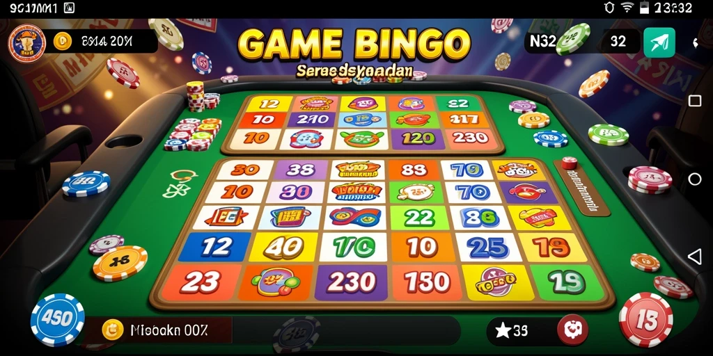 Tampilan gameplay menegangkan di N32 dengan momen seru saat pengundian angka.