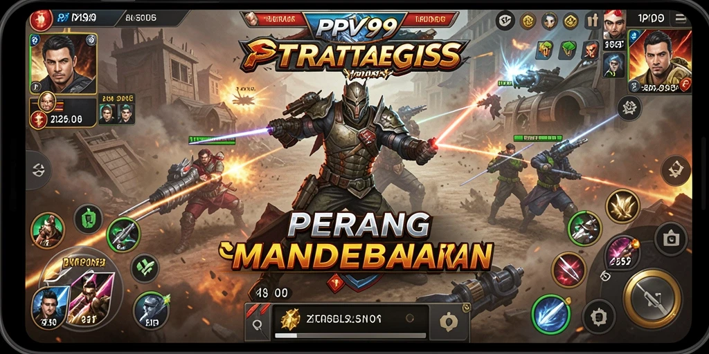Gameplay seru PPV99 di medan perang aksi.