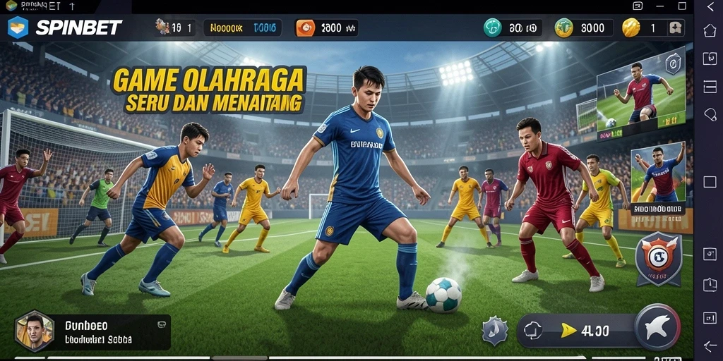 Tampilan gameplay SPINBET yang menarik dan interaktif.